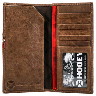 "Hooey Original" Rodeo Wallet Brown w/ Nomad Print