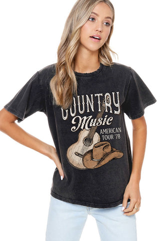 Country Music American Tour 78 Graphic Tee