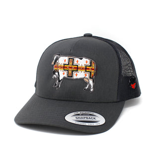 Aztec Bull Embroidered Trucker Hat