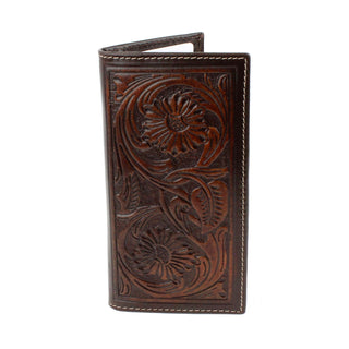 Tooled Leather Rodeo Wallet