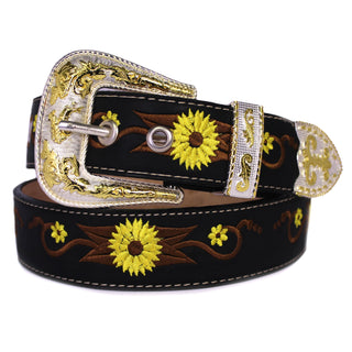 Sunflower Belt - Black