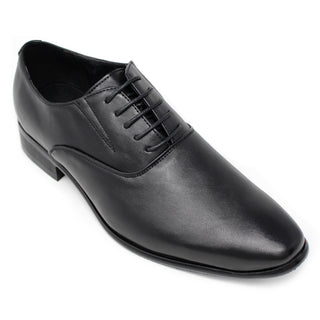 Men's Classic Derby Shoes- Black