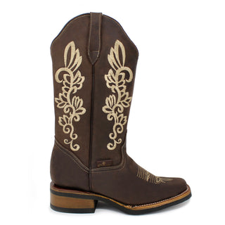 Bandoleros Narrow Square Toe Cowgirl Boots