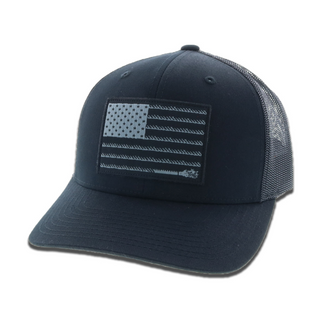 "Liberty Roper" Hooey Black / Black Trucker Hat